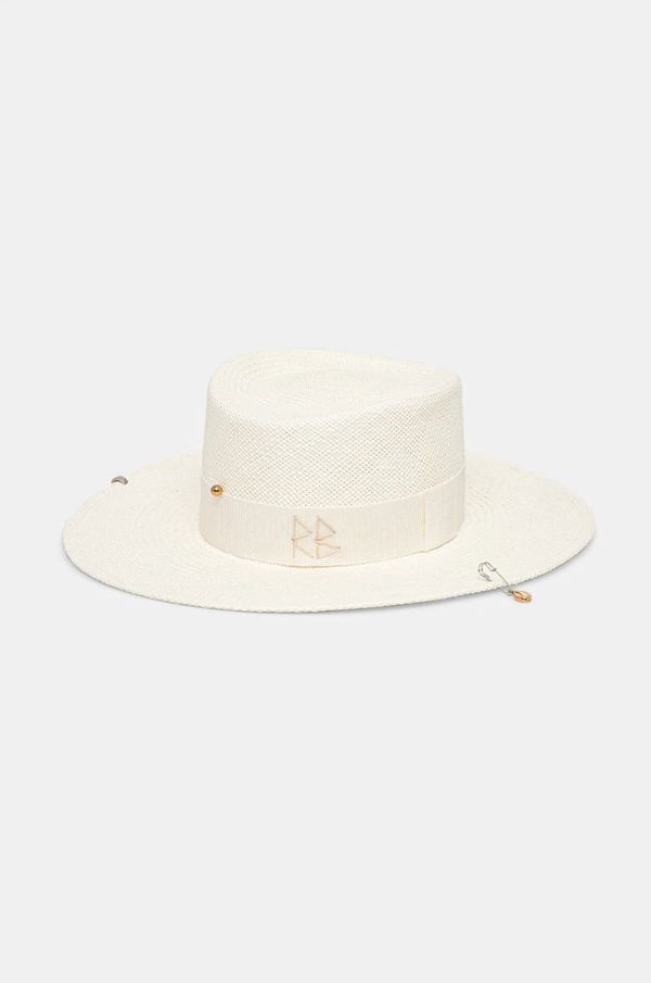 RUSLAN BAGINSKIY Šešir Ruslan Baginskiy 0 boja: bijela, GMB035-STR-PRS-CHA