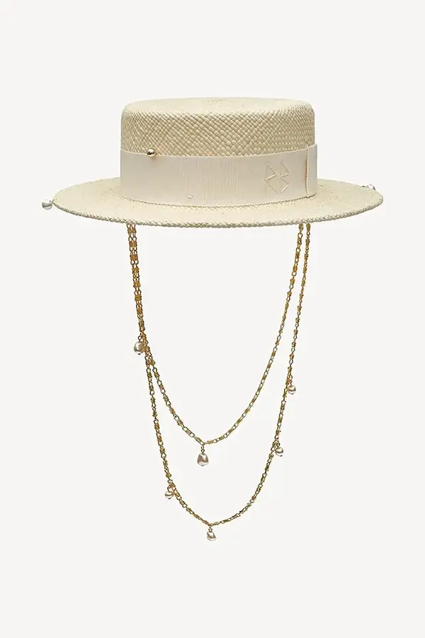 RUSLAN BAGINSKIY Šešir Ruslan Baginskiy Boater Hat