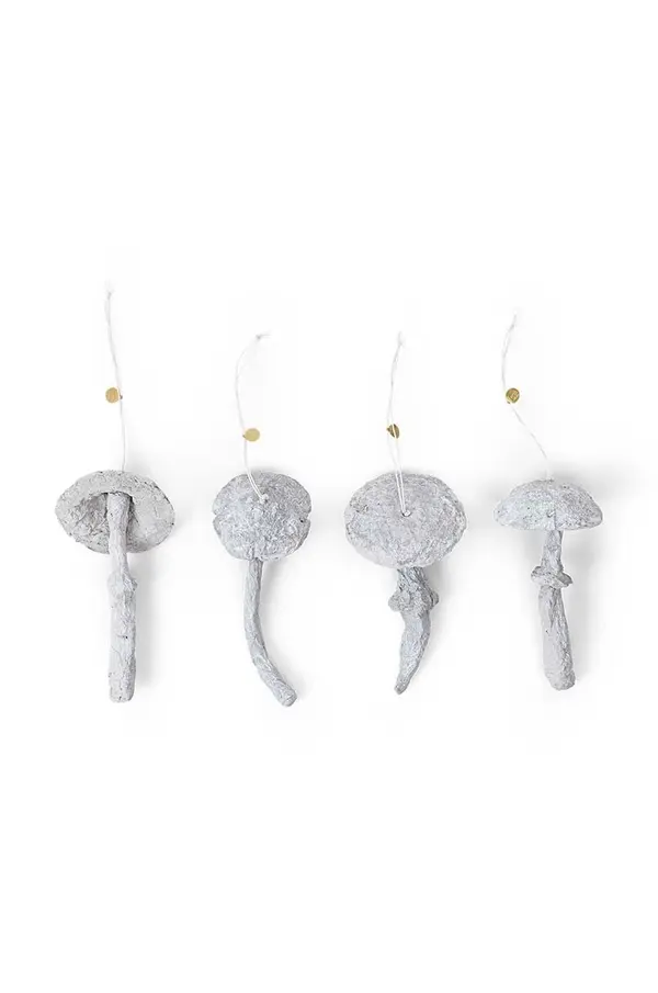 Ferm Living Set blagdanskih ukrasa ferm LIVING Mushroom Ornaments 4-pack