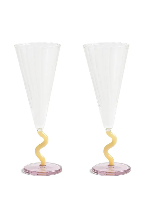 &k amsterdam Set čaša &k amsterdam curve caramel 0.18 L 2-pack