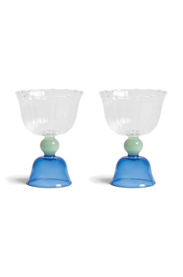 &k amsterdam Set čaša &k amsterdam tulip blue 200 ml 2-pack