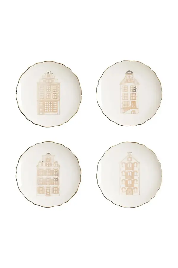 &k amsterdam Set desertnih tanjura &k amsterdam Canal House 4-pack