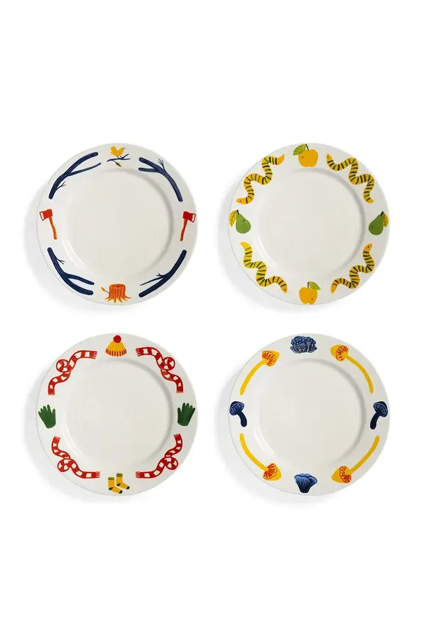 &k amsterdam Set desertnih tanjura &k amsterdam haines 22 cm 4-pack