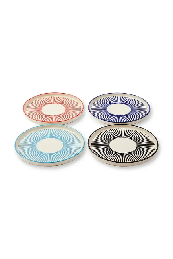 Pols Potten Set desertnih tanjura Pols Potten Handpainted 20 cm 4-pack