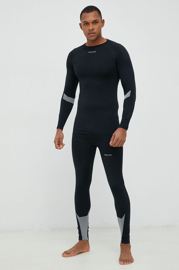 Viking Set funkcionalnog donjeg rublja Viking Volcanic boja: crna