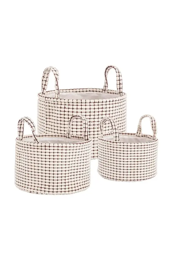 Bizzotto Set košara za pohranu Bizzotto Nicky 3-pack