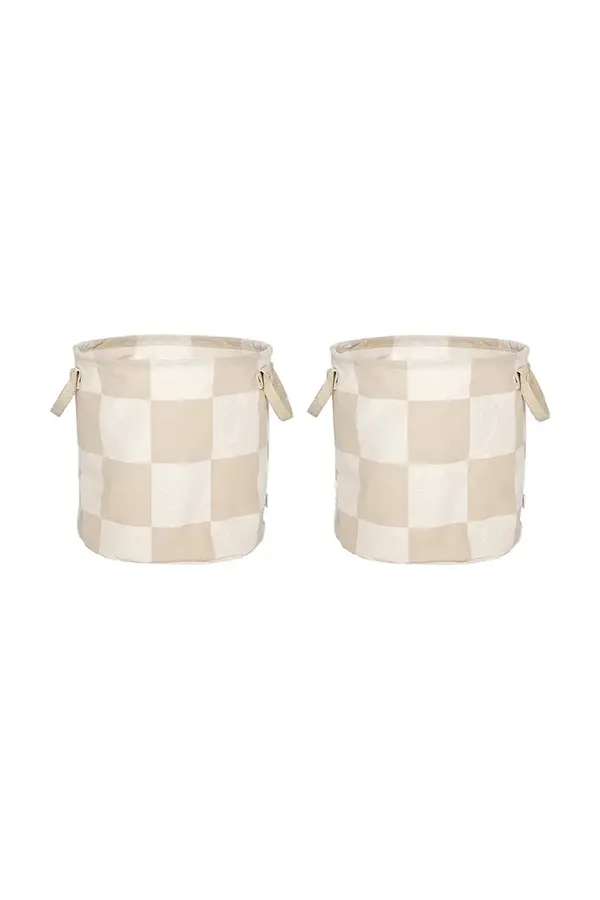 OYOY Set košara za pohranu OYOY Chess 32 x 32 x 32 cm 2-pack