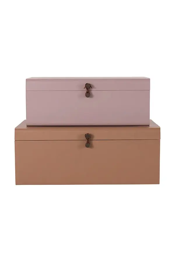 House Doctor Set kutija House Doctor HDMetal 52 x 26 x 20 / 60 x 36 x 24 cm 2-pack
