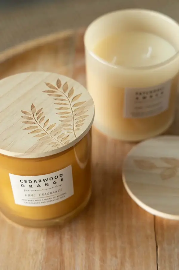 Answear.LAB Set mirisnih svijeća Answear.LAB Cedarwood & Patchouli 2-pack