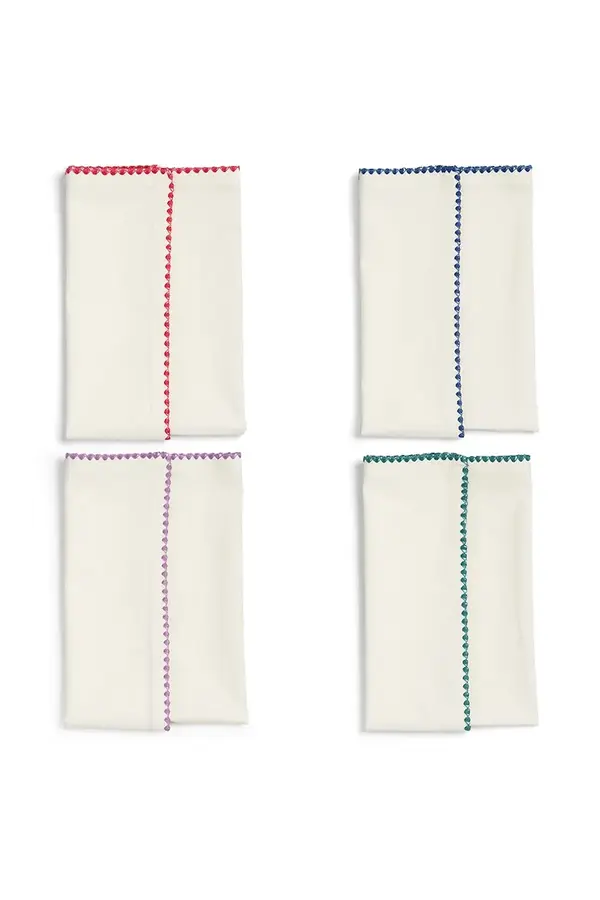 &k amsterdam Set pamučnih salveta &k amsterdam zigzag 4-pack