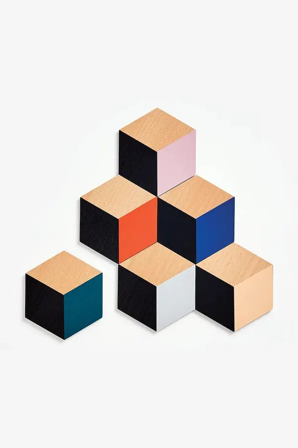 Areaware Set podmetača za stol Areaware Table Tiles 6-pack