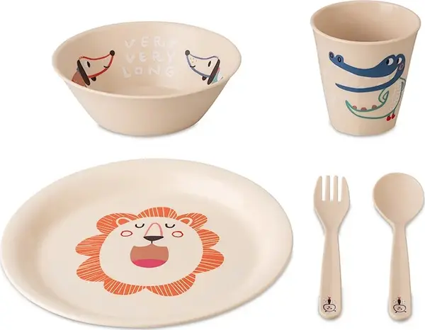 Koziol Set posuđa i pribora za jelo za djecu Koziol 5-pack