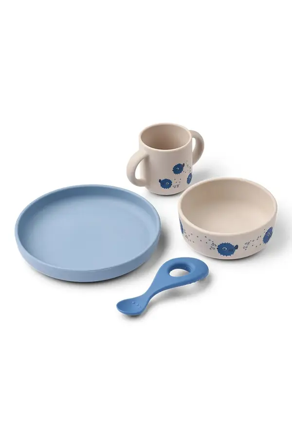 Liewood Set posuđa za djecu Liewood Vivi Printed Tableware Set
