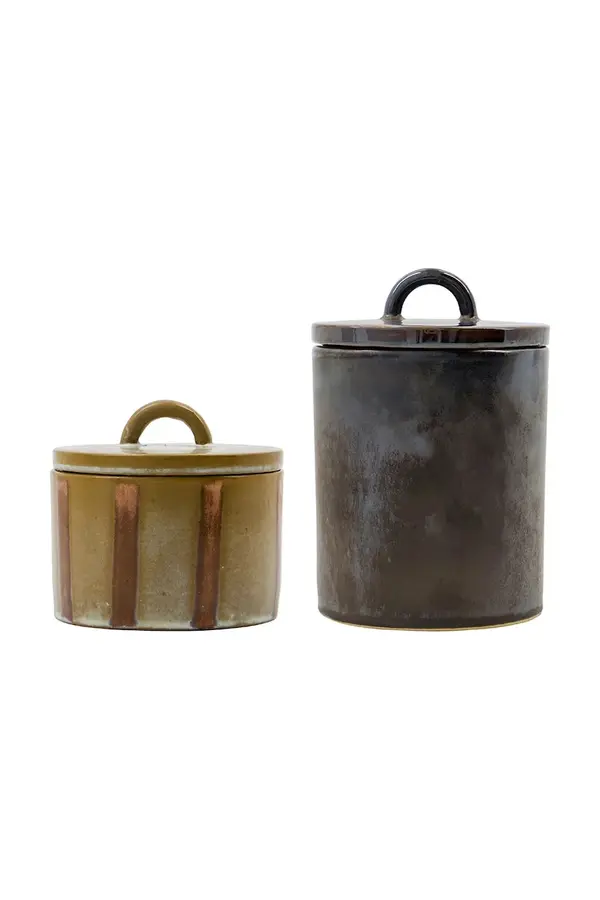 House Doctor Set posuda za pohranu s poklopcima House Doctor HDTallic 9 cm