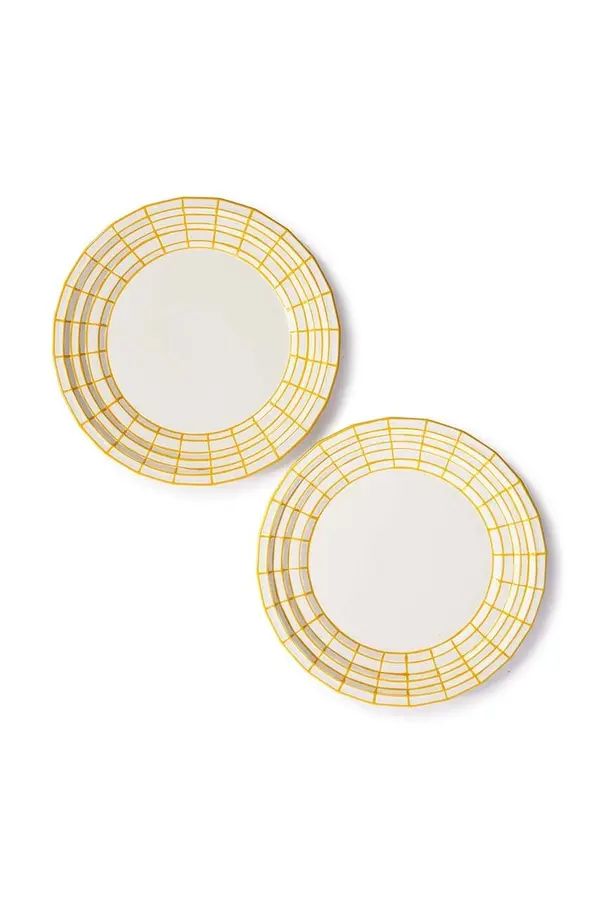 Pols Potten Set ravnih tanjura Pols Potten Digi plate 28,5 cm 2-pack