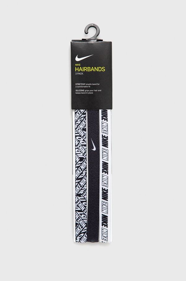 Nike Set sportskih traka Nike (3-pack) boja: crna