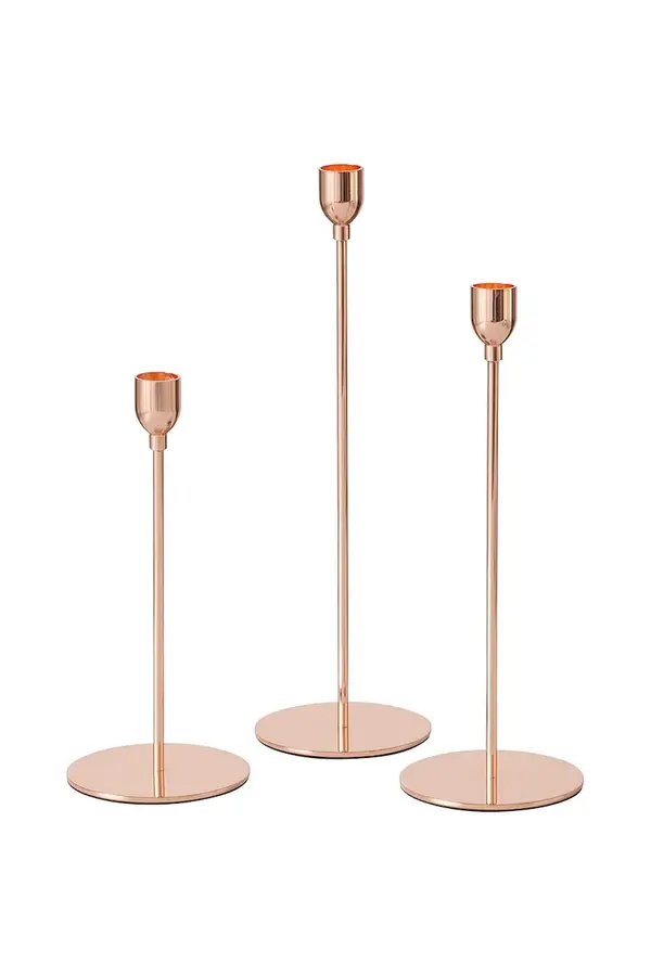 Boltze Set svijećnjaka Boltze Malte 23 / 27 / 32 cm 3-pack