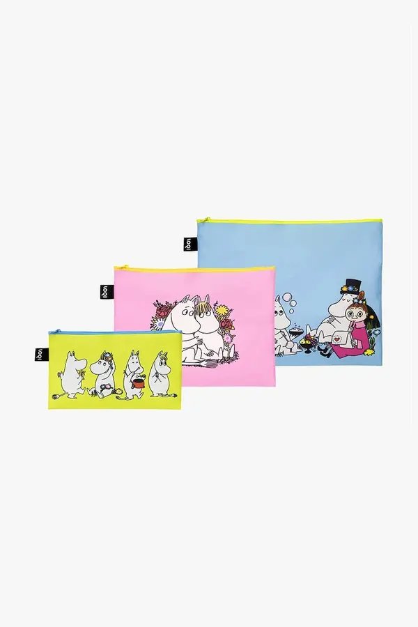 LOQI Set vrećica LOQI Moomin 3-pack