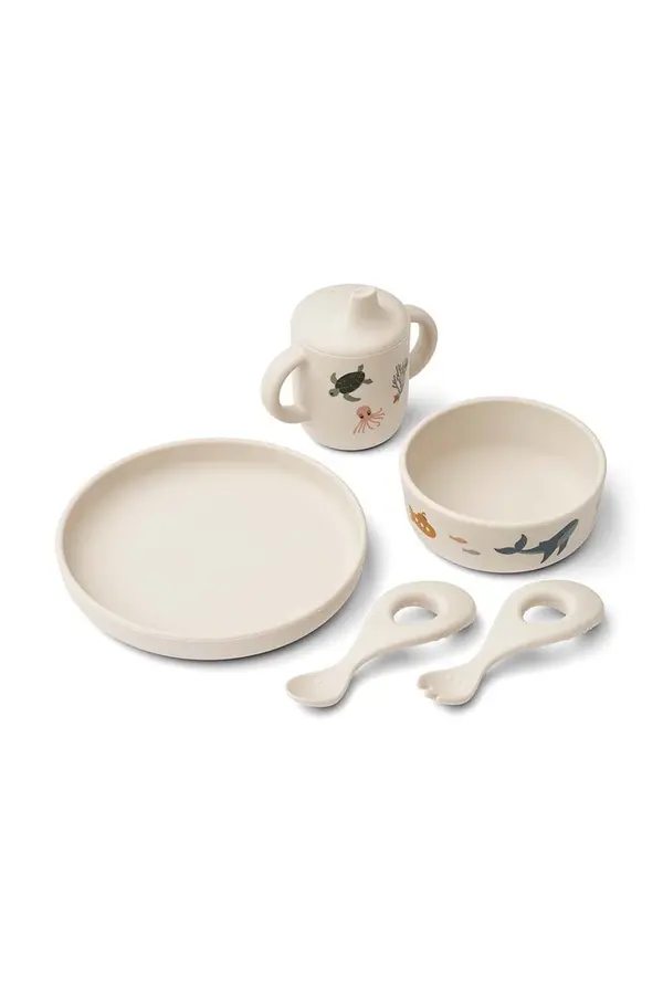 Liewood Set za bebe Liewood Ryle Printed Tableware Set