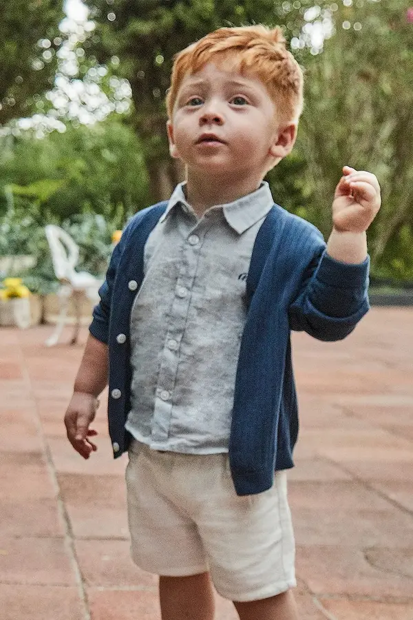 Mayoral Set za bebe s primjesom lana Mayoral