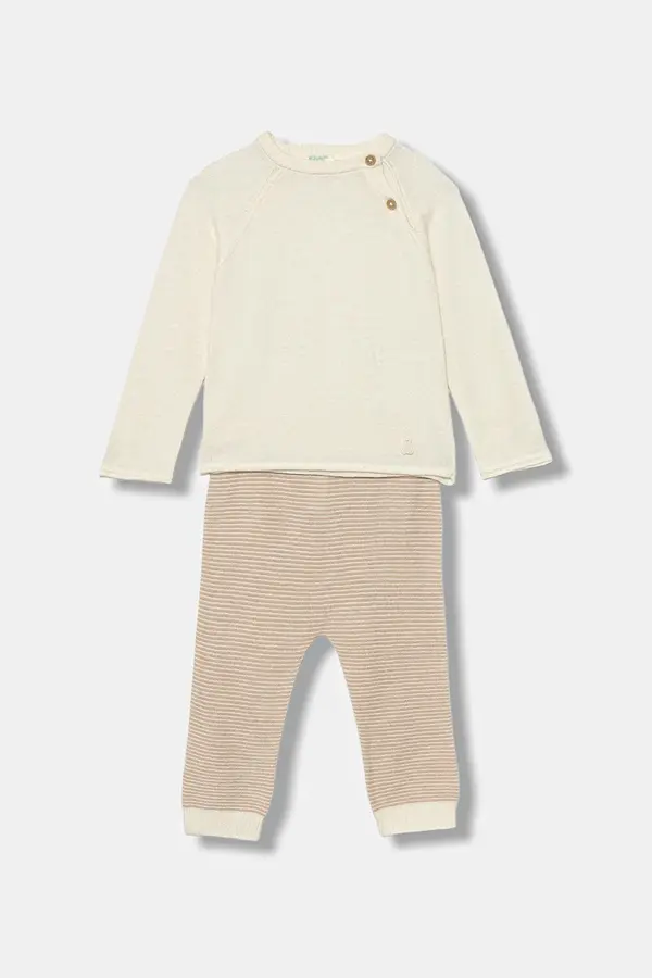 United Colors of Benetton Set za bebe sa vunom United Colors of Benetton 2-pack