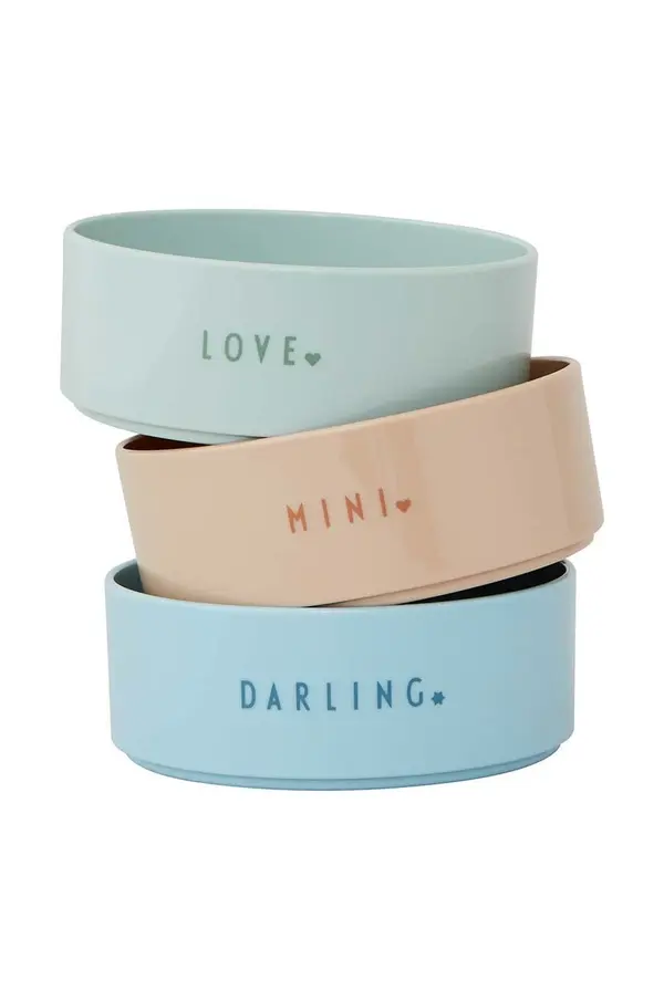 Design Letters Set zdjelica Design Letters Mini favourite bowl set 3-pack