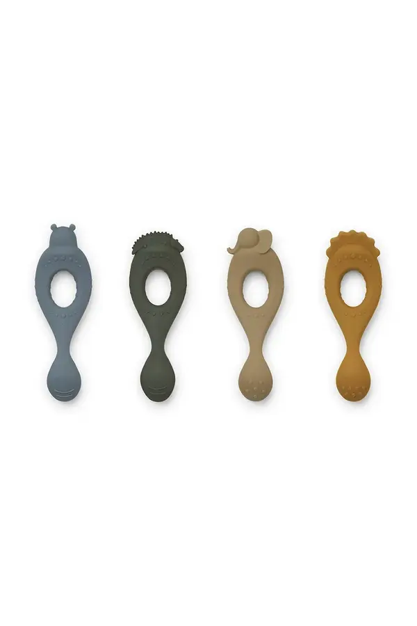 Liewood Set žlica za djecu Liewood Liva silicone spoon 4-pack 4-pack