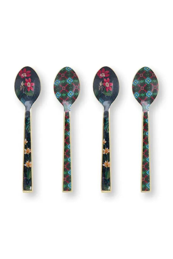 Pip Studio Set žličica Pip Studio Enamelled Berry Blues 4-pack