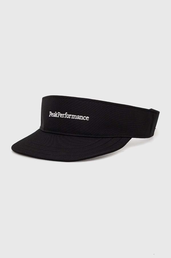 Peak Performance Šilt Peak Performance boja: crna, s aplikacijom