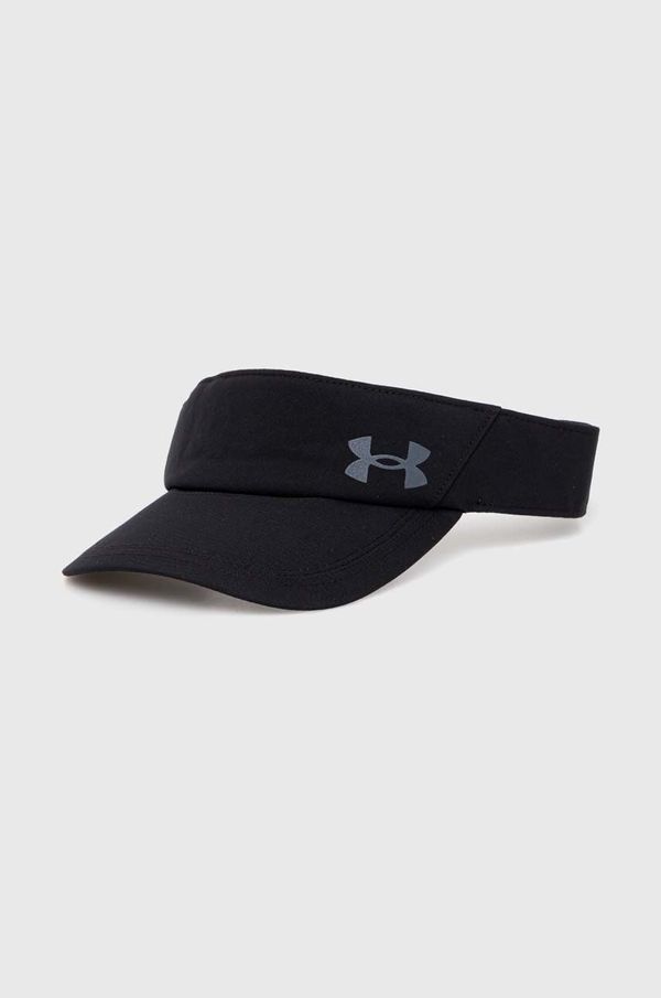 Under Armour Šilt Under Armour Isochill Launch boja: crna, bez uzorka