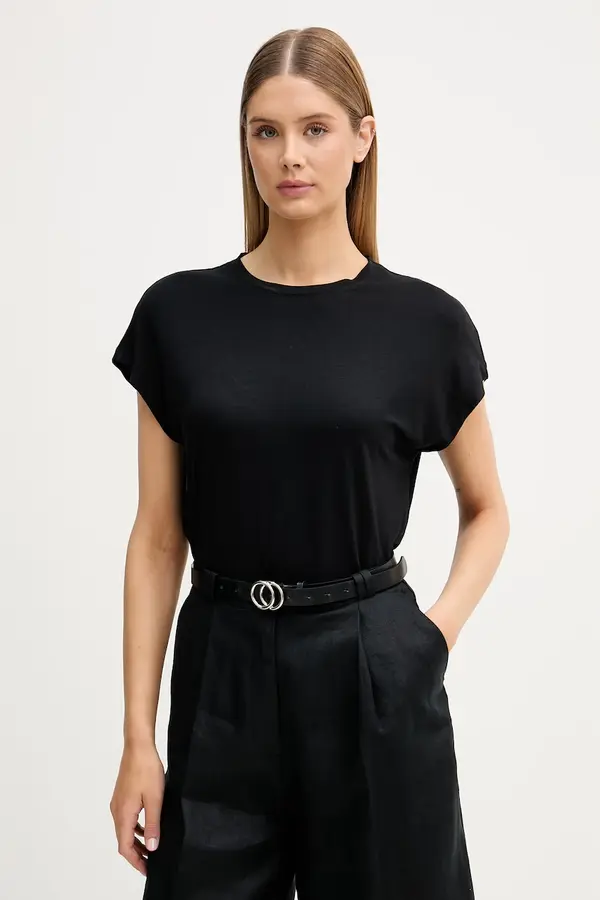 Sisley Sisley Basic majica kratkih rukava ženska viskozna