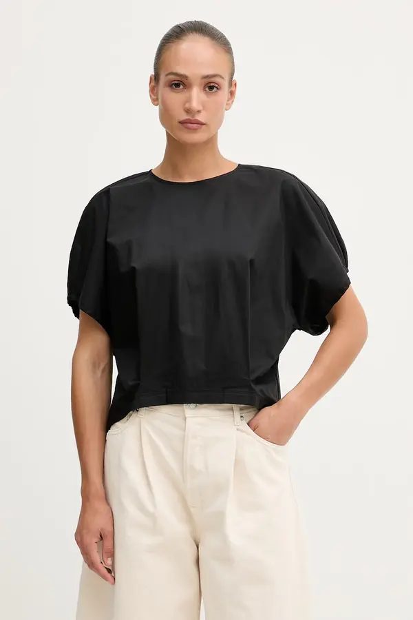 Sisley Sisley bluza za žene od pamuka
