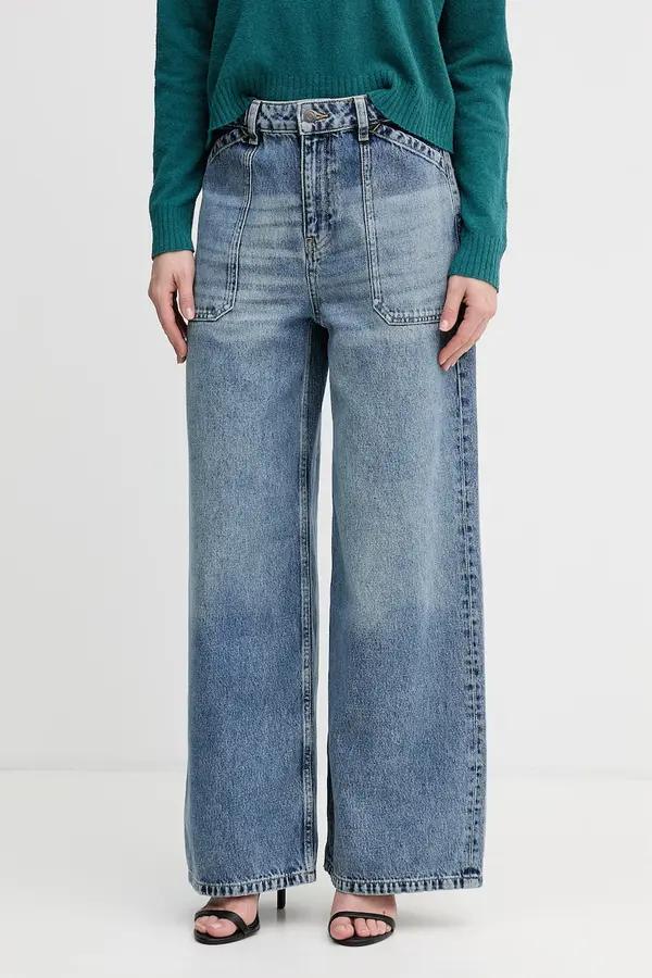 Sisley Sisley wide leg traperice za žene