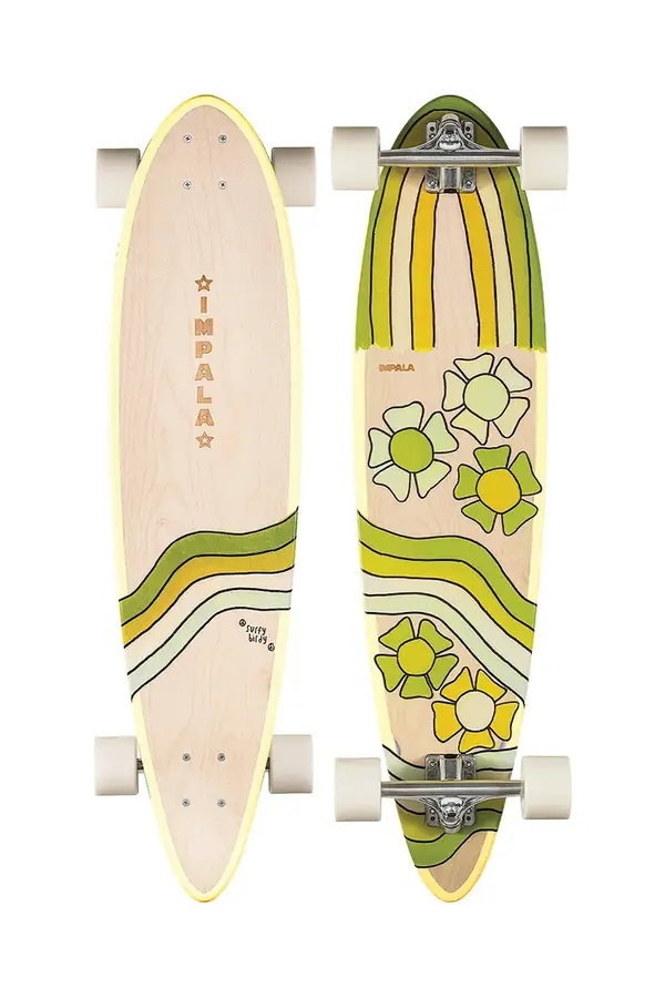 Impala Skateboard Impala Jupiter Longboard – Birdy Floral