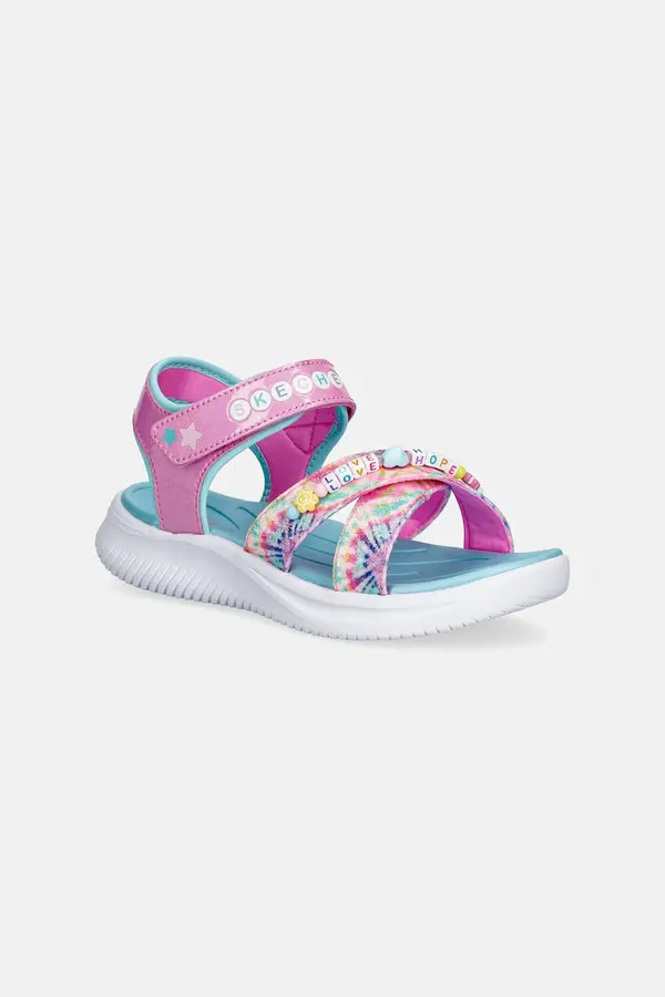 Skechers Skechers sandale za djecu JUMPSTERS SANDAL - TIE DYE BF