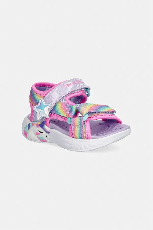 Skechers Skechers sandale za djecu UNICORN DREAMS SANDAL- DREAMY