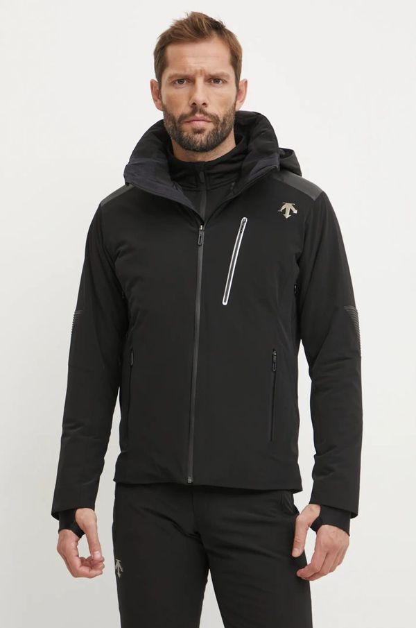 Descente Skijaška jakna Descente Leather Combo boja: crna, DWMYGK25Y