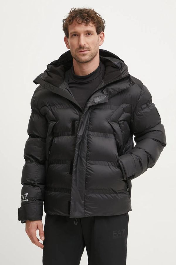 EA7 Emporio Armani Skijaška jakna EA7 Emporio Armani Cortina Eco-Down boja: crna, PNHUZ.6DPG06
