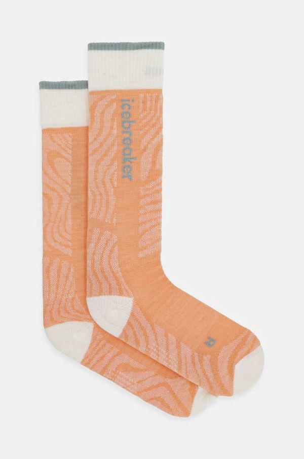 Icebreaker Skijaške čarape Icebreaker Mer Ski+ Light OTC Mountain Contour IB0A573M03V1