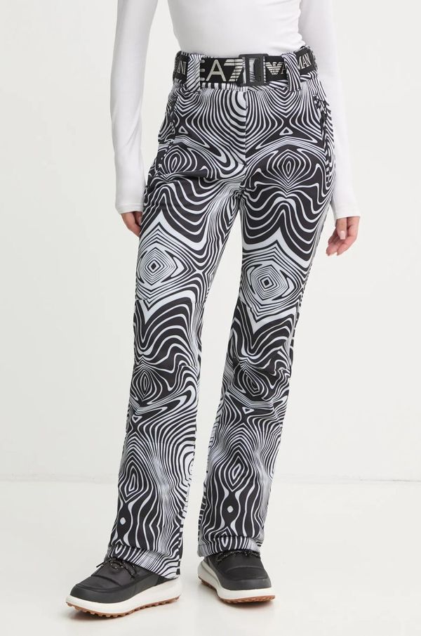 EA7 Emporio Armani Skijaške hlače EA7 Emporio Armani Kitzbuhel High Waisted Softshell boja: crna, TN8HZ.6DTP03