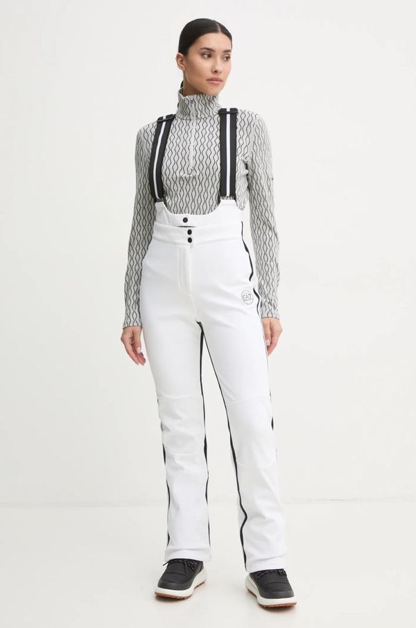 EA7 Emporio Armani Skijaške hlače EA7 Emporio Armani St. Moritz Fashion boja: bijela, TN8HZ.6DTP01