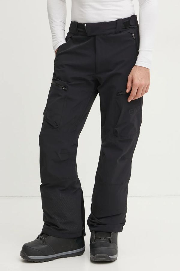 EA7 Emporio Armani Skijaške hlače EA7 Emporio Armani St. Moritz Toray boja: crna, PN44Z.6DPP06