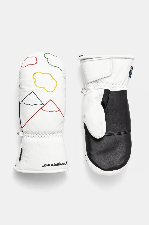 Rossignol Skijaške rukavice Rossignol Sublime Leather x JCC boja: bijela, RLNWG13