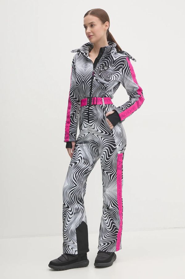 EA7 Emporio Armani Skijaški kombinezon EA7 Emporio Armani Kitzbuhel Softshell boja: bijela, TN8HZ.6DTD02