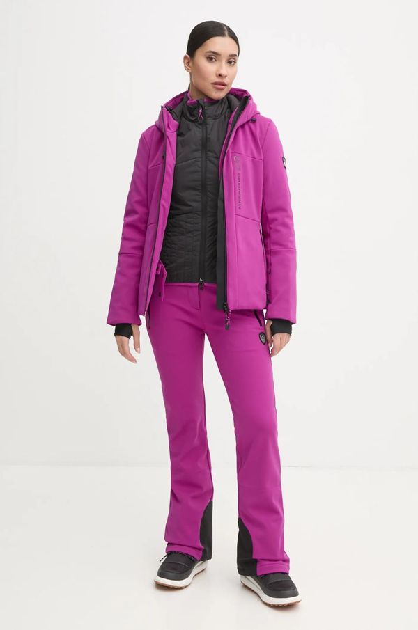 EA7 Emporio Armani Skijaški set EA7 Emporio Armani Kitzbuhel Softshell boja: ljubičasta, TN8HZ.6DTV01