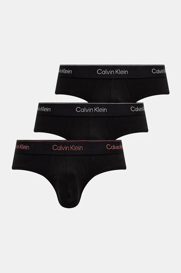 Calvin Klein Underwear Slip gaćice Calvin Klein Underwear 3-pack za muškarce, boja: crna, 000NB4075A