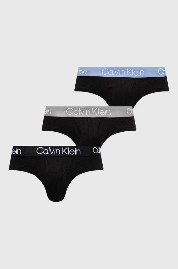 Calvin Klein Underwear Slip gaćice Calvin Klein Underwear 3-pack za muškarce, boja: zelena