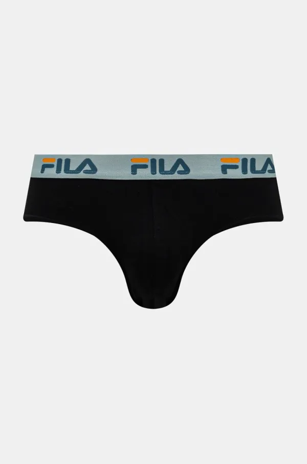 Fila Slip gaćice Fila za muškarce, boja: crna