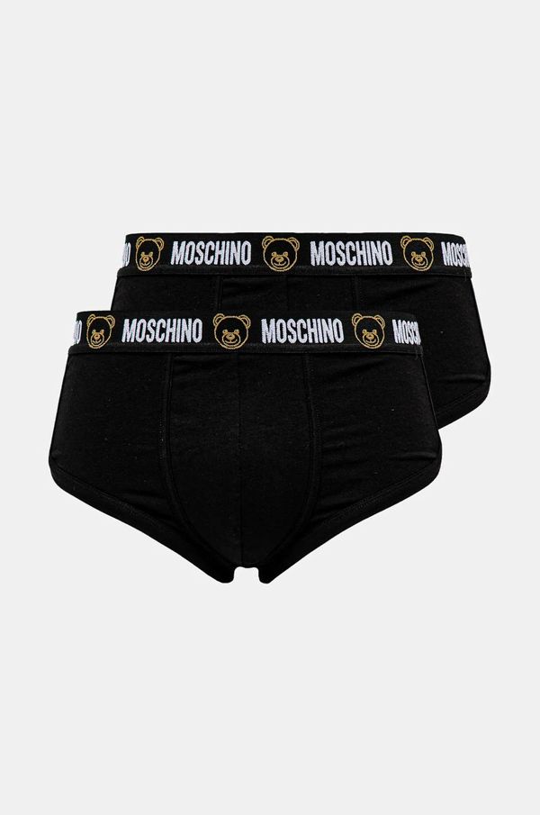 Moschino Underwear Slip gaćice Moschino Underwear 2-pack za muškarce, boja: crna, 13024406