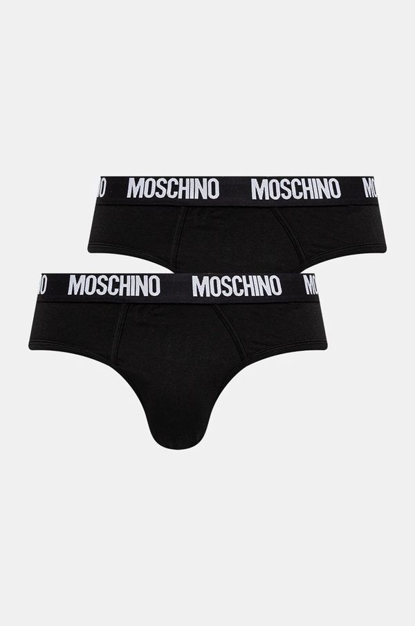 Moschino Underwear Slip gaćice Moschino Underwear 2-pack za muškarce, boja: crna, 13884301